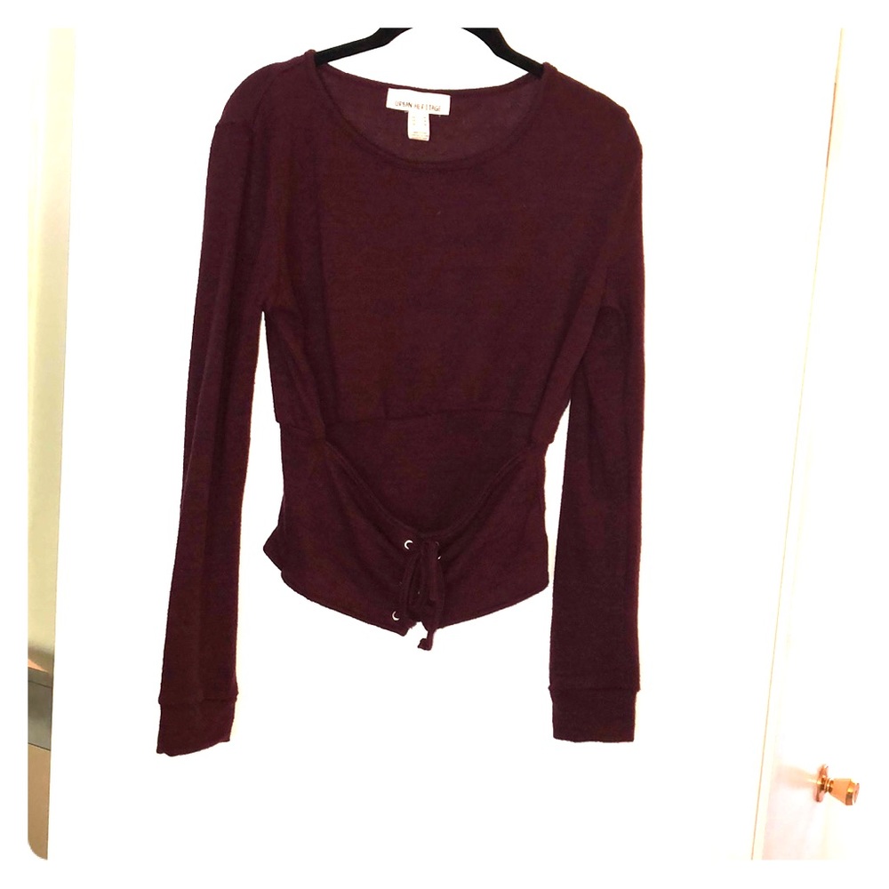 Corset sweater